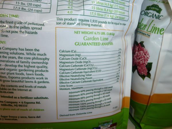 lime bag label
